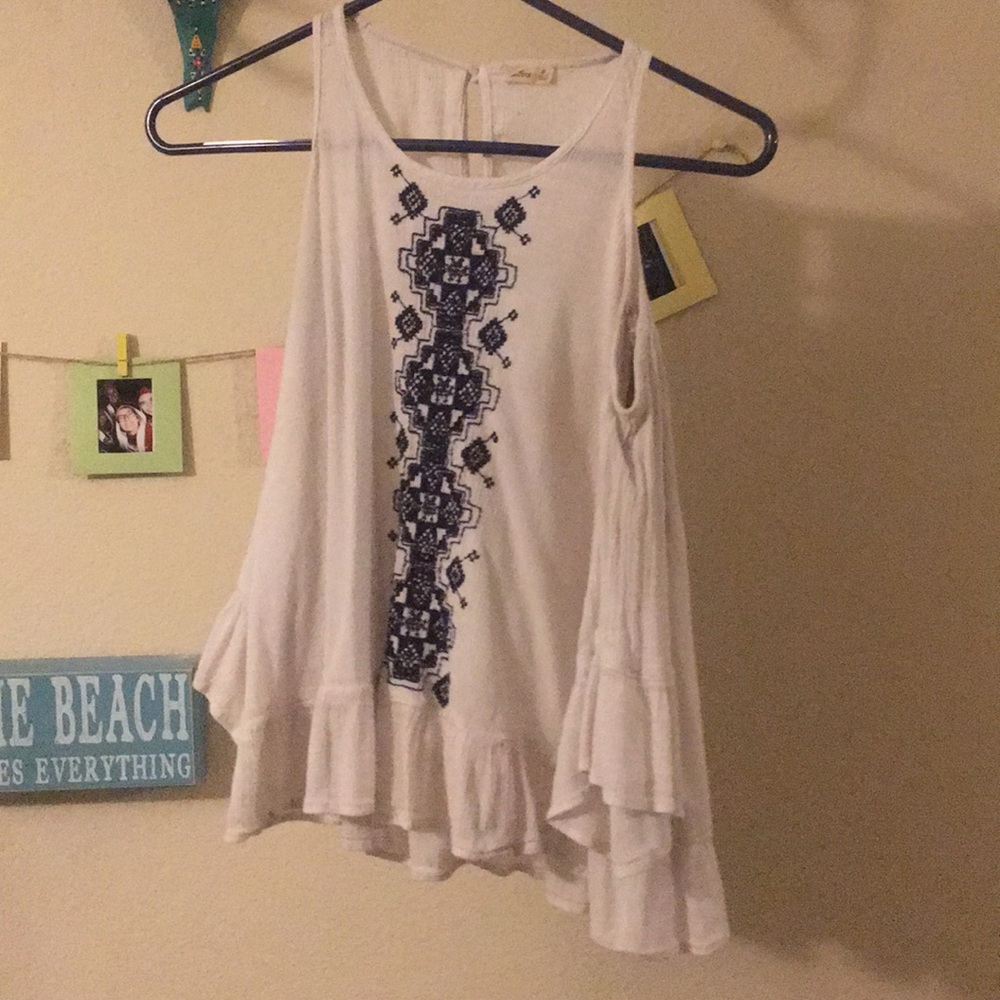 Hollister cold shoulder top